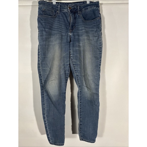 Levi's Denim - Vtg Levi Signature Gold Jeans Women 10S 30x28 Medium Wash Pull On Shaping Skinny